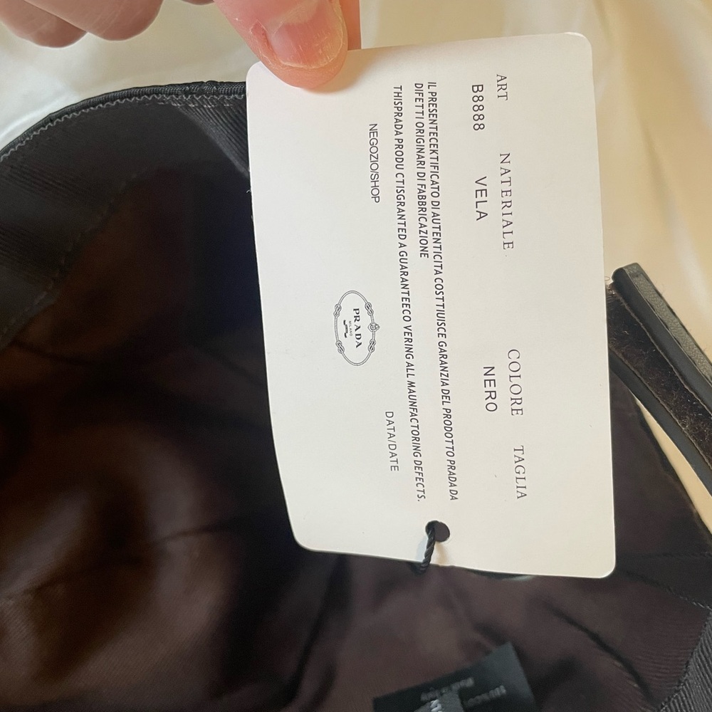 Prada Nylon Baseball Cap - Picture 8 of 8